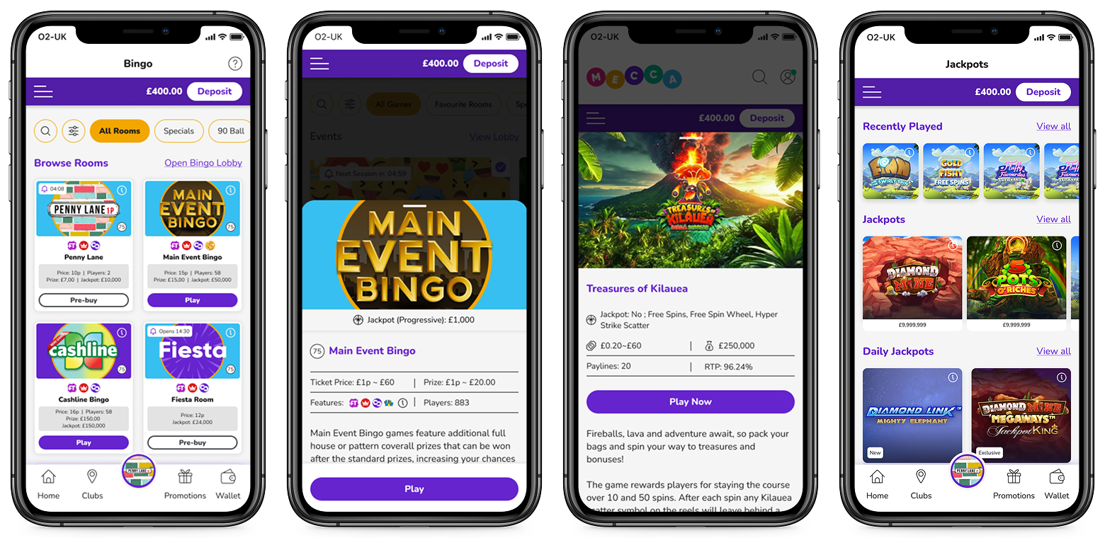 Mecca Bingo Mobile App